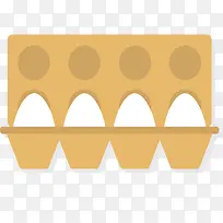 矢量鸡蛋盒素材