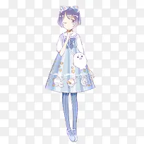 二次元萌妹
