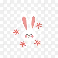 闭眼可爱白兔