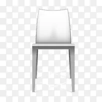 白色椅子模型