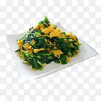 方盘韭菜炒鸡蛋