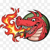 龙族图案徽章