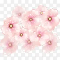 一丛粉色小花
