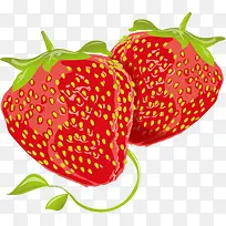 草莓矢量图