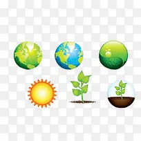 绿色地球环境保护插图