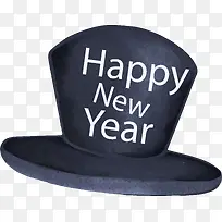 灰色新年庆祝帽子
