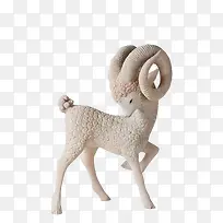 木雕绵羊