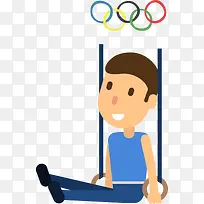 2016里约奥运会矢量运动员