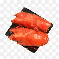 两只酱猪蹄食材