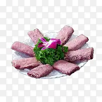 紫薯卷美食