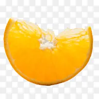 掰开的橙子
