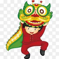 中国风舞狮