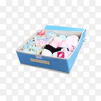 布艺家用内衣袜子整理箱