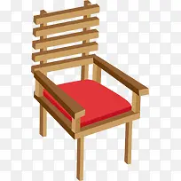 幼儿实木老款椅子