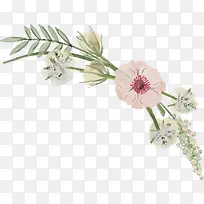 手绘花束