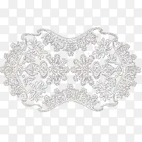 白色蕾丝装饰花纹