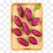 一盘紫薯