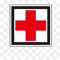 红色十字医疗标识