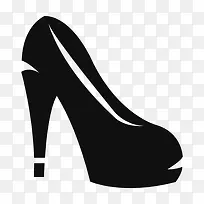 女式高跟鞋图标