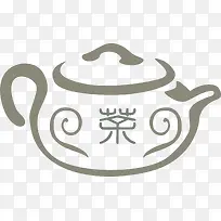 茶字茶壶