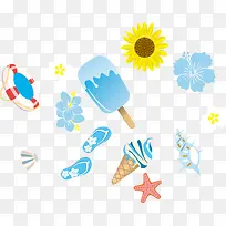 夏日俏销元素
