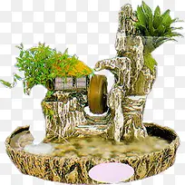 喷泉清新水池创意