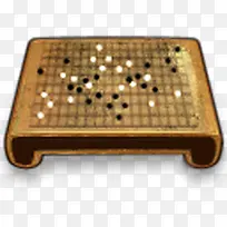 木质棋盘素材