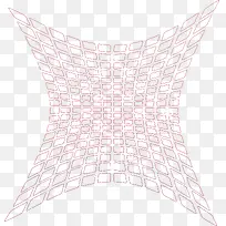 红色线条方块双11