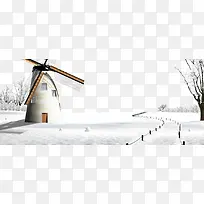 雪地风景素材