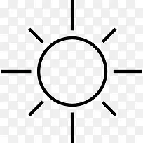 太阳图标