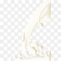 喷溅的滴状牛奶