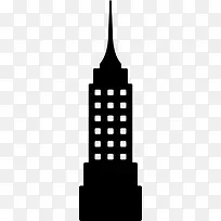 纽约市建设图标