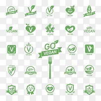 绿色有机食物标志