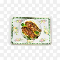 产品实物中餐红烧鲫鱼