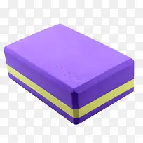 紫色条纹瑜伽道具瑜伽砖