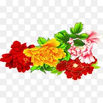 富贵花2015年元旦邀请函模板