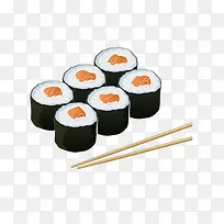 寿司矢量图