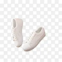 新款白色运动鞋素材