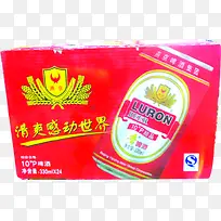 燕京红色啤酒包装