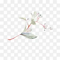 素雅花枝