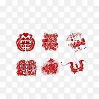 中国传统吉祥剪纸图案