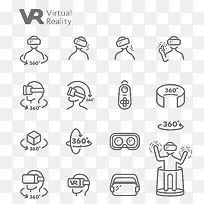 VR技术图标