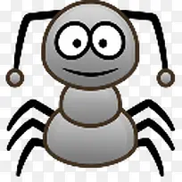 扁平灰色的蚂蚁