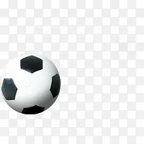 黑白圆形足球运动球形