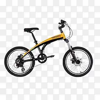 黄色自行车交通工具单车