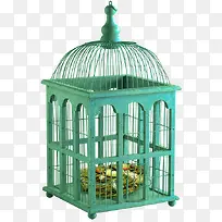 绿色鸟笼