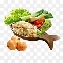 蔬菜米饭