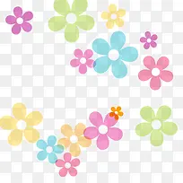 时尚碎花底纹