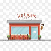 街边冰激凌便利店