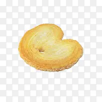 面包图片甜点元素 心型饼干